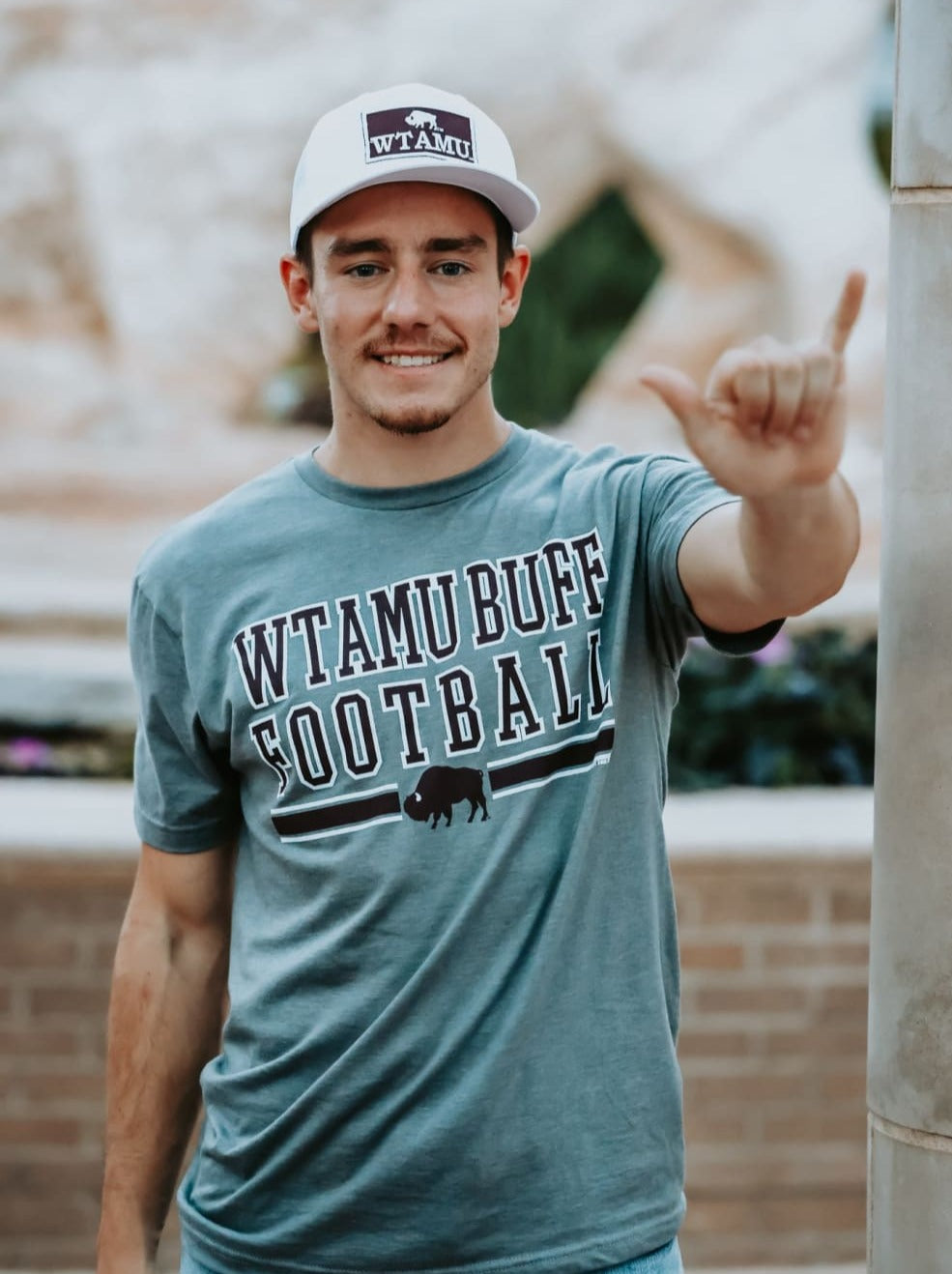 Wtamu Football Competitor Tee @ Blessed Buffalo Boutique – WT Fan Gear