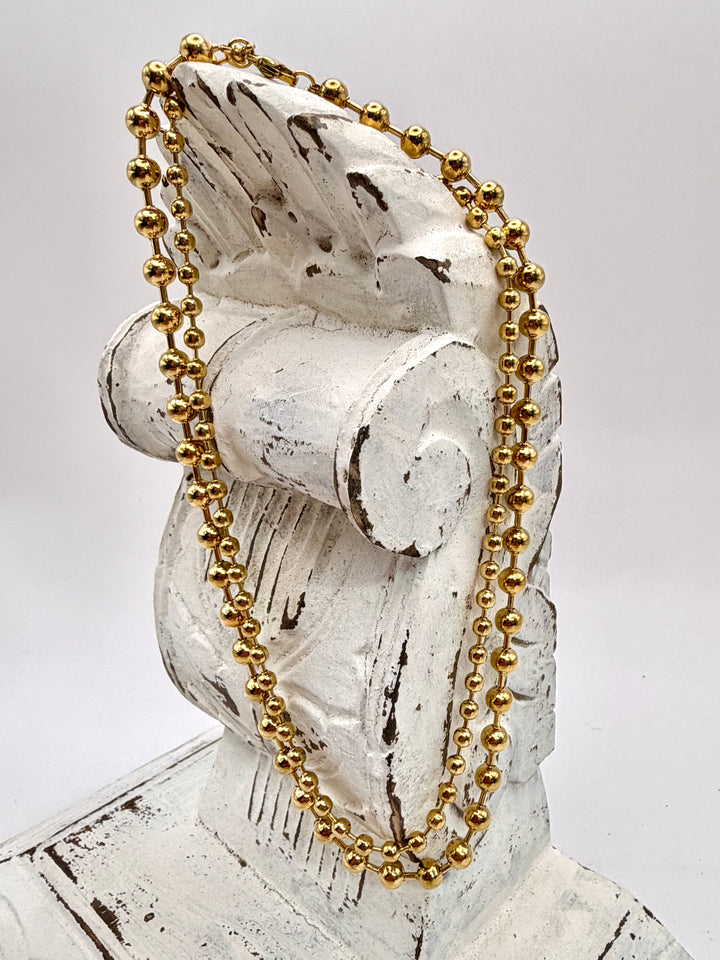 Erika Double Strand Beaded Necklace by Chansuttpearls