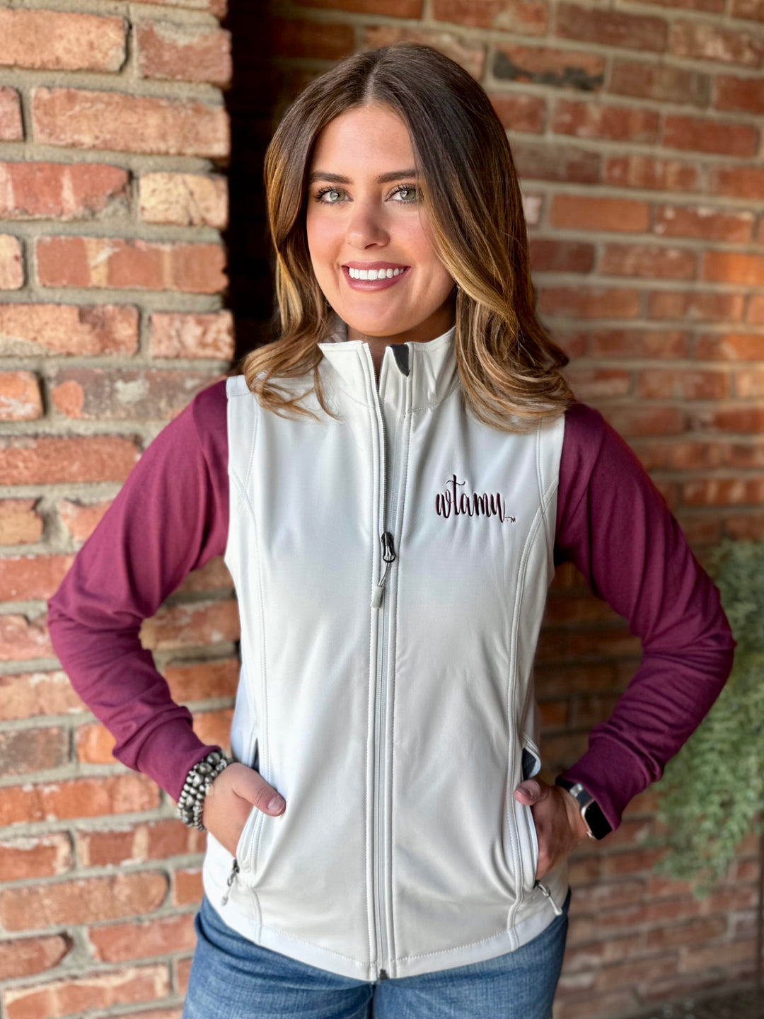 WTAMU Script Womens Vest