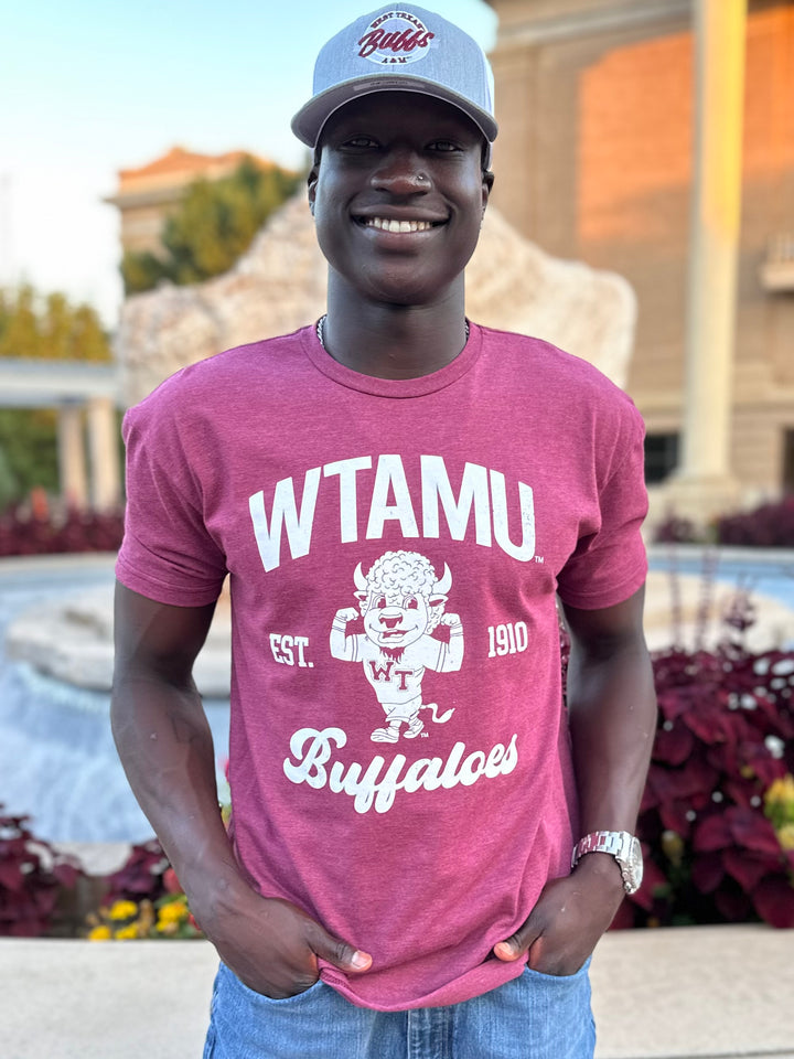 WTAMU Buffaloes Bucky Tee
