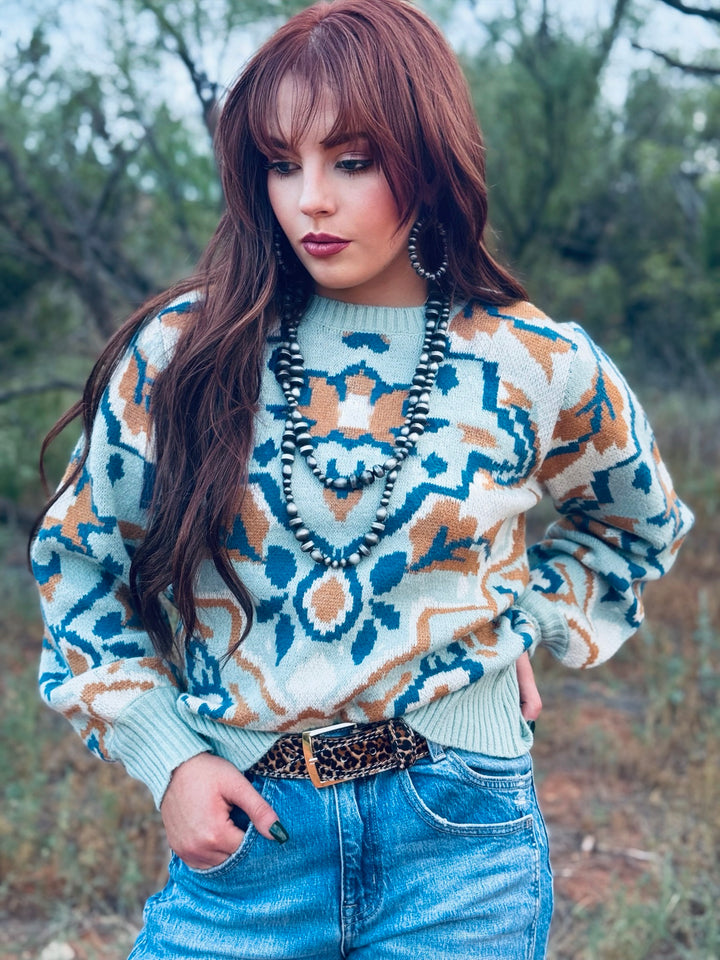 Southwest Sunset Sweater