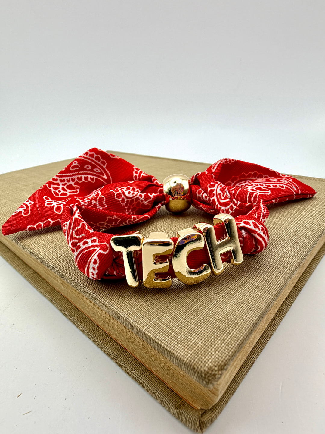 Texas Tech Bandana Slider Bracelet