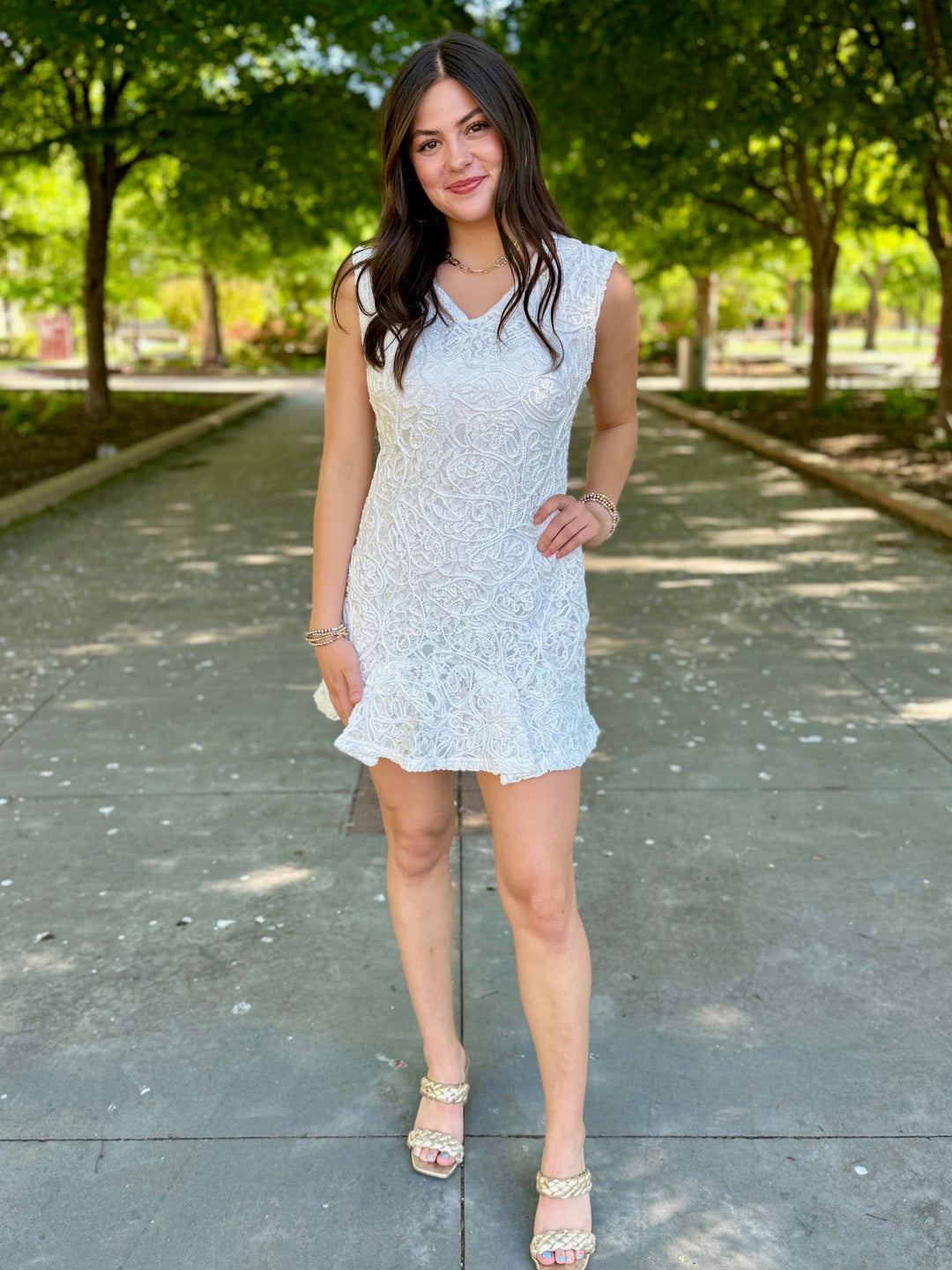 Bridal Beauty Sleeveless Dress