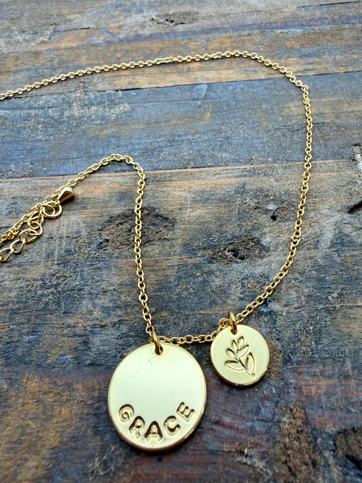 Grace For This Season Pendant Necklace