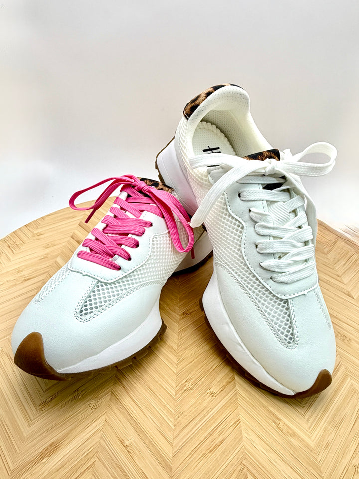 No Prob Leopard Sneaker by Corkys
