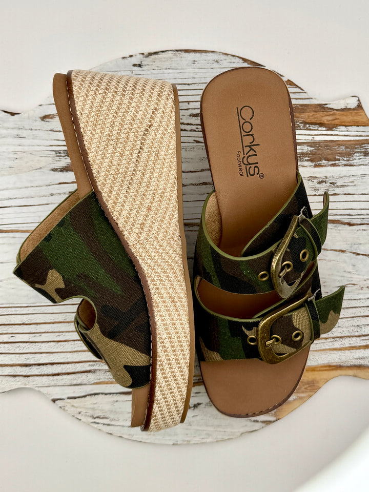 Manifest Camo Wedge by Corkys