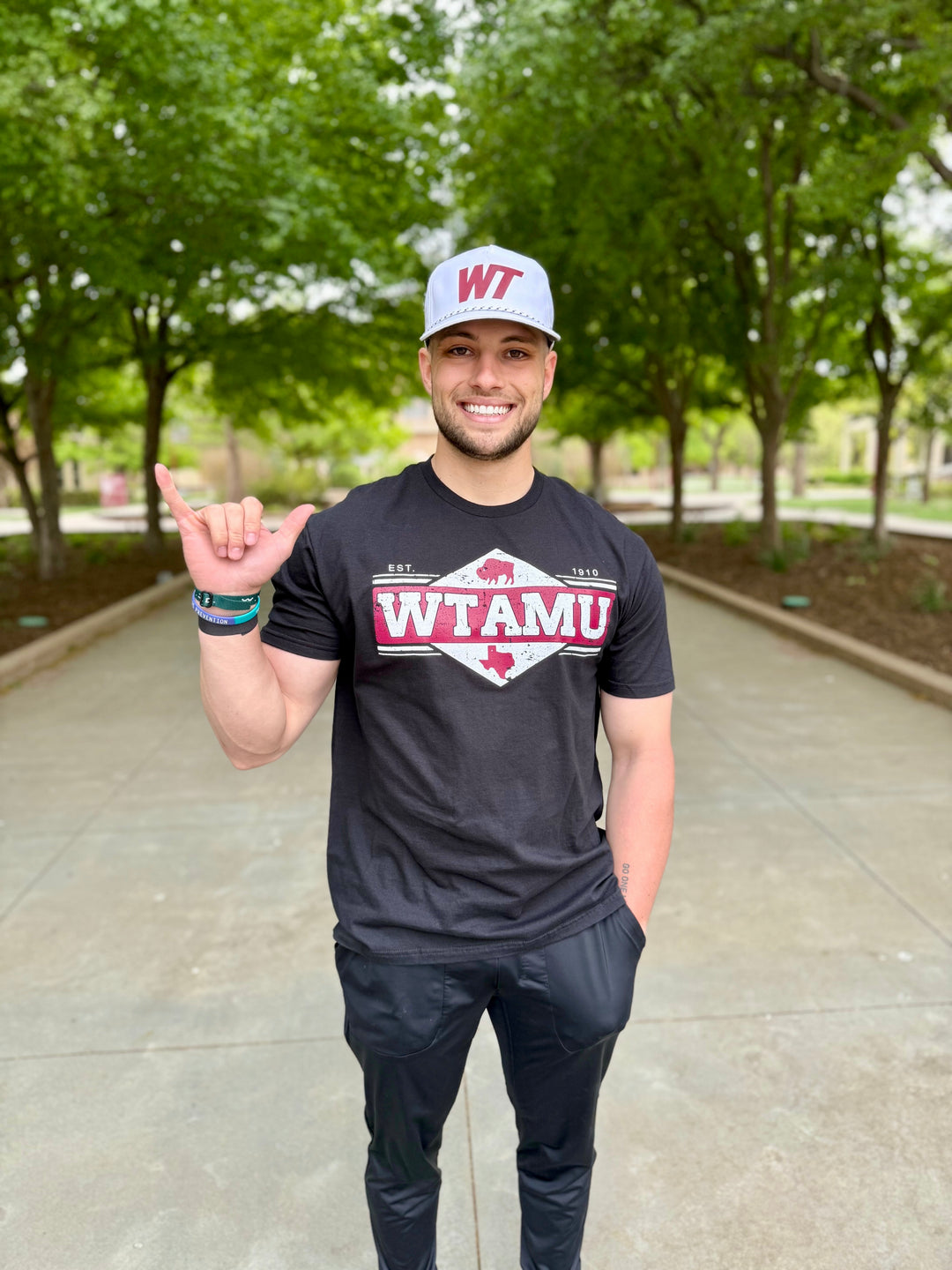 WTAMU Diamond Short Sleeve Tee
