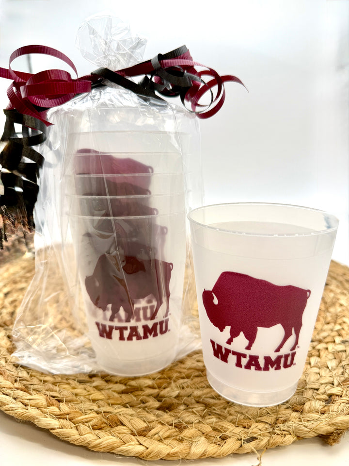 WTAMU Frost Flex Wine & Cocktail Glasses
