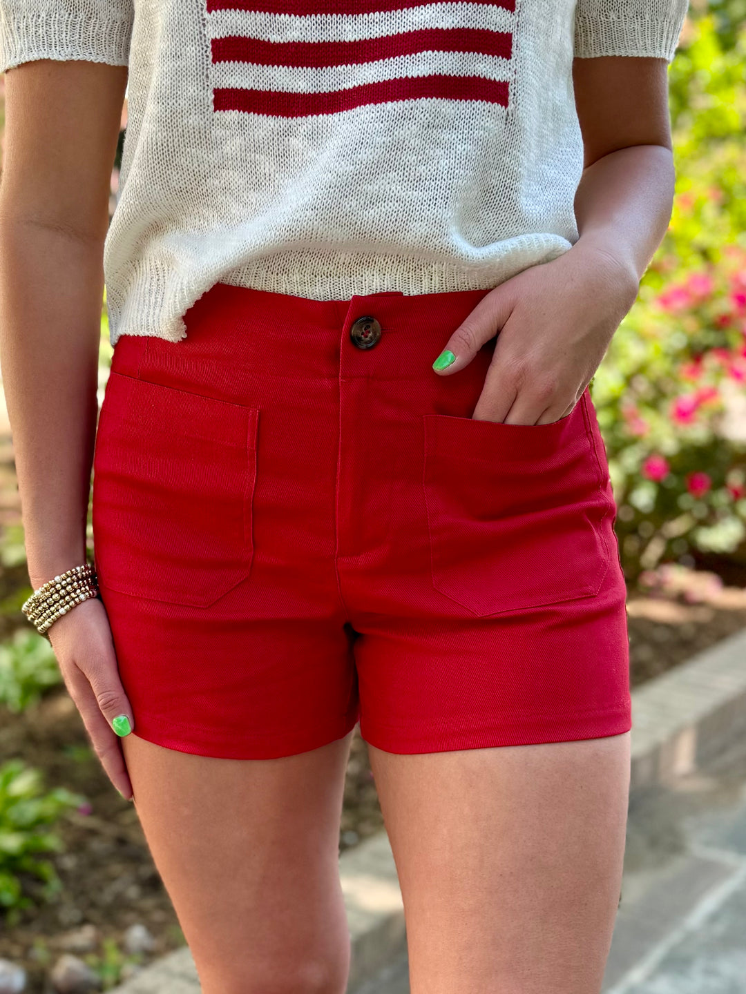 Riley Trouser Shorts by Staccato