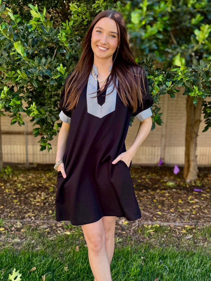 Classic Comfort V-Neck Dresses