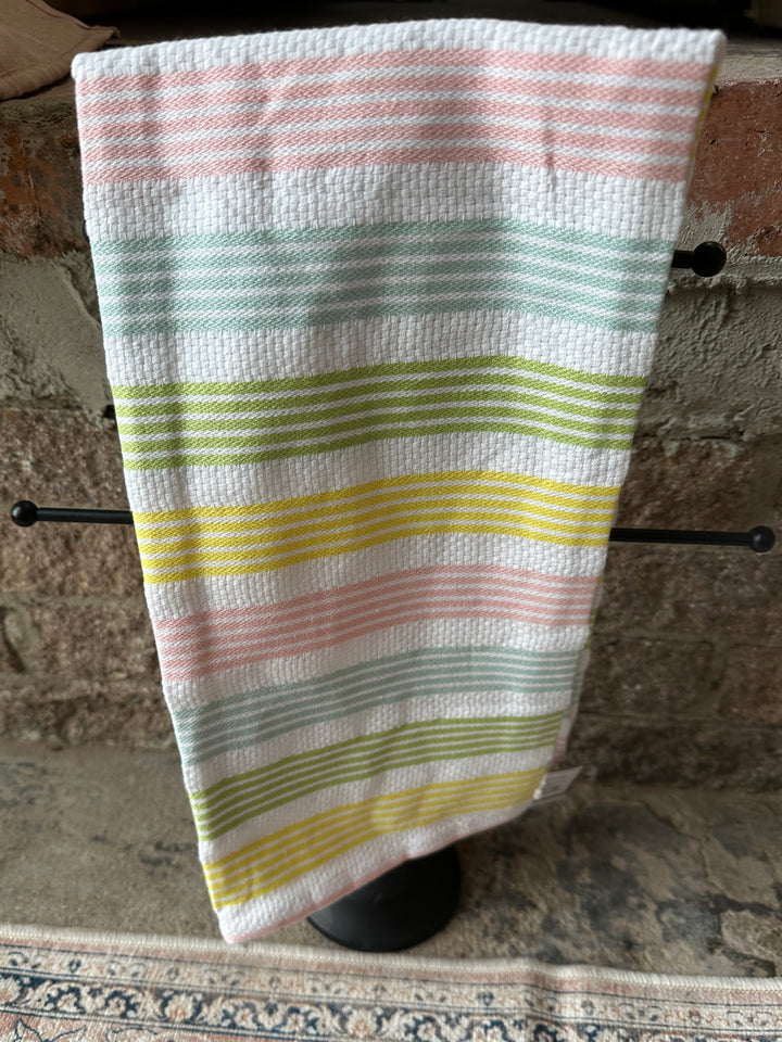 Springtime Stripe Hand Towel