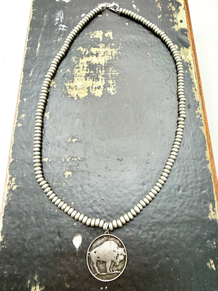 Buffalo Coin Necklace