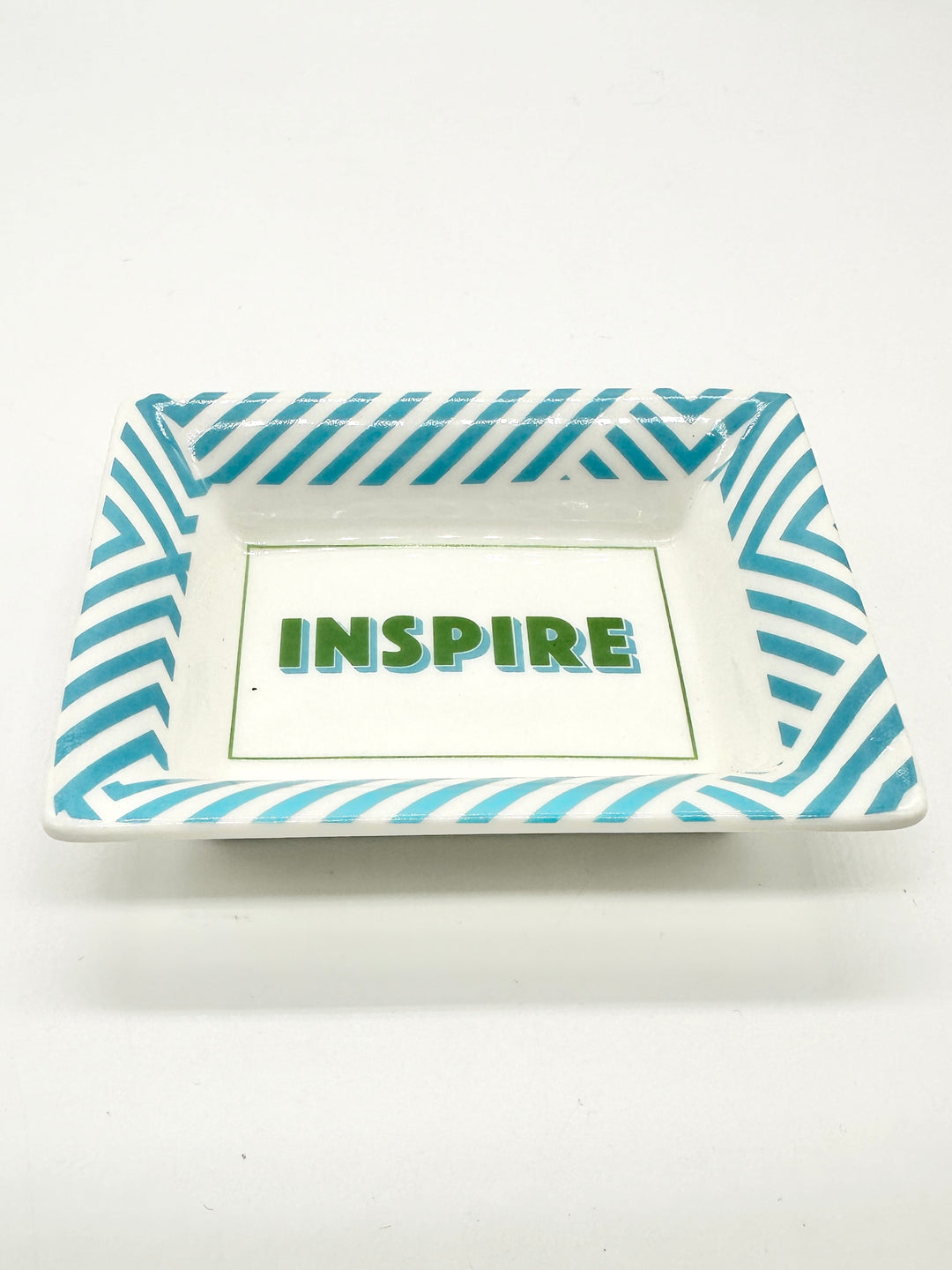 Words of Wisdom Porcelain Trinket Tray