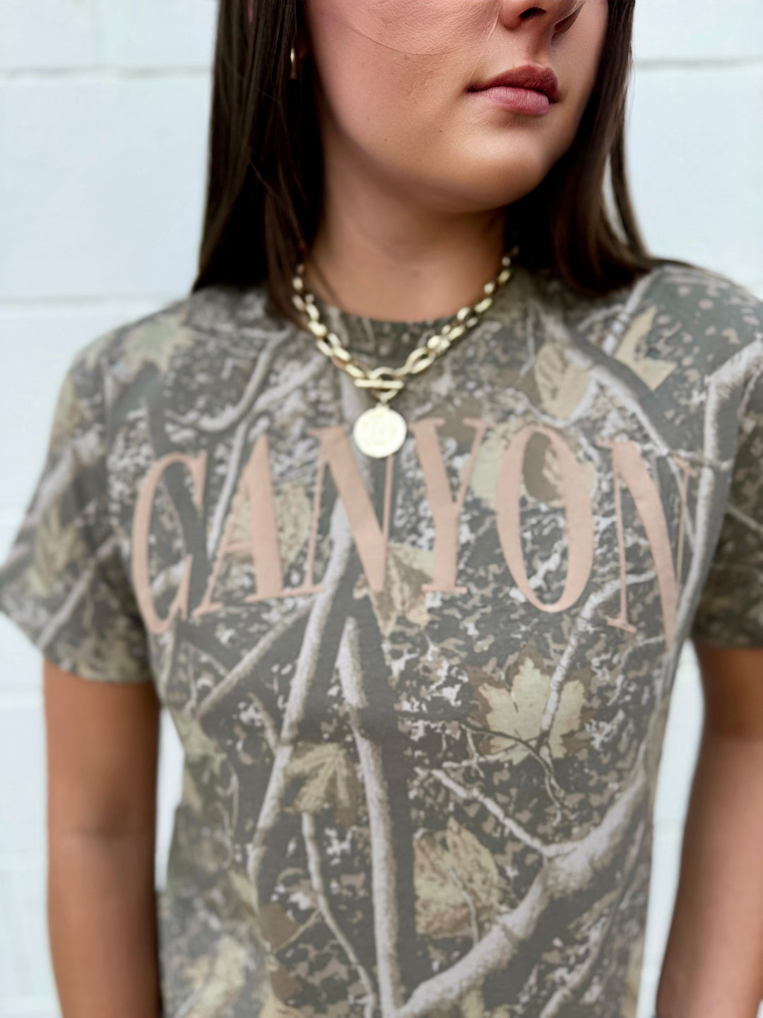 Canyon Puff Camo Graphic Tee