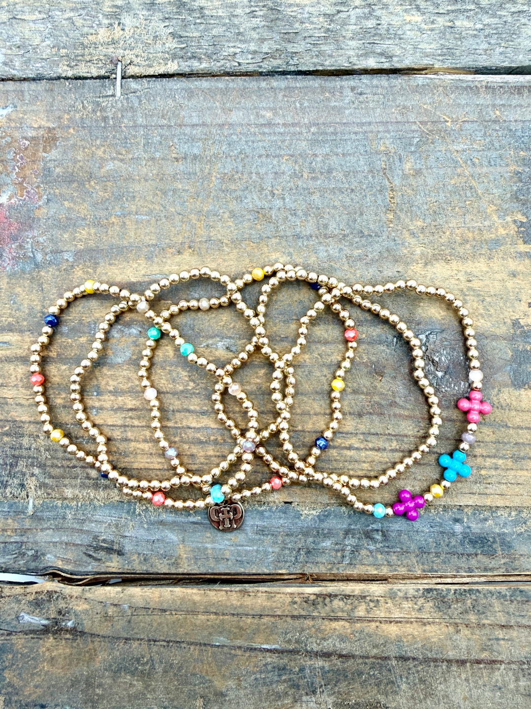 Bright & Bold Multi Beaded Bracelet Set
