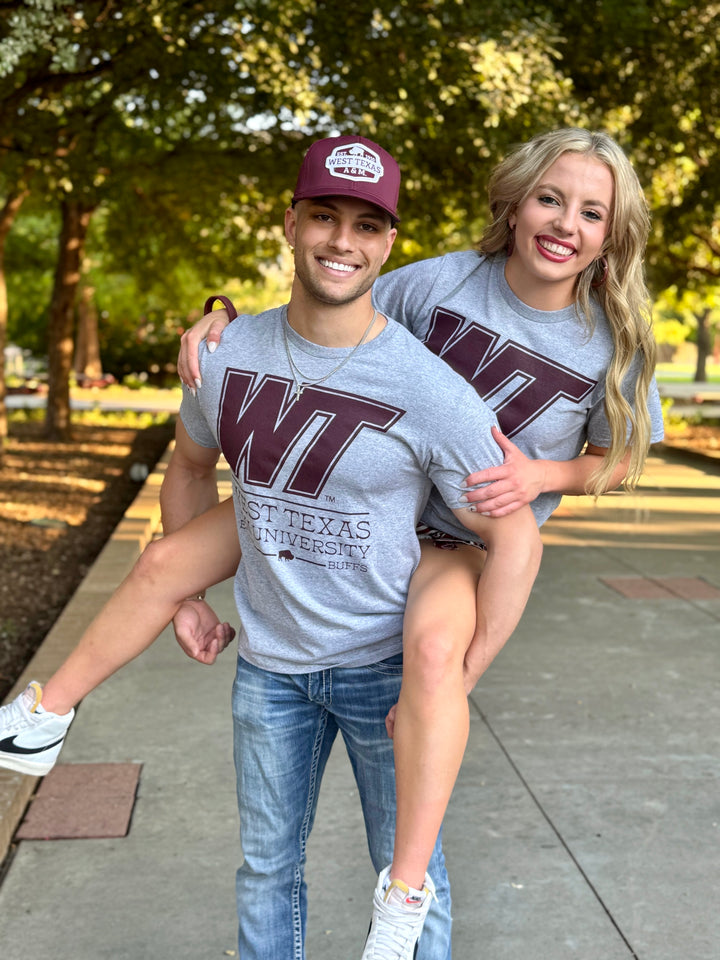 WT Heritage Grey Graphic Tee