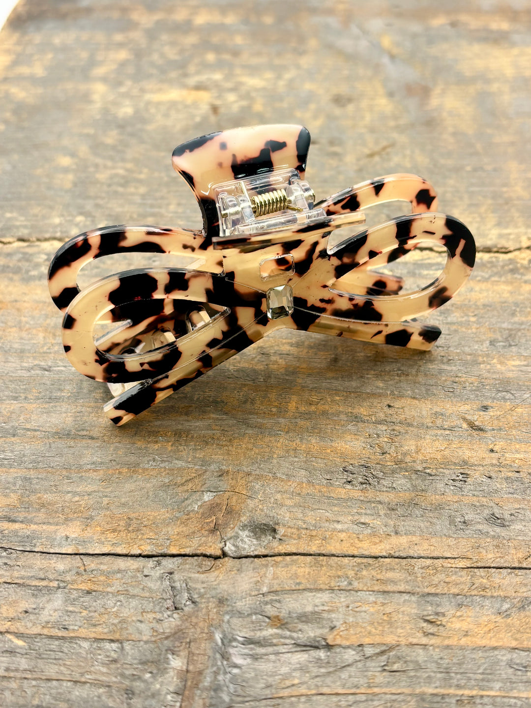 Ribbons & Rhinestones Claw Clips