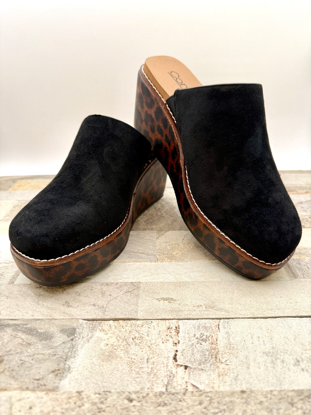 Maybe Later Black Mule By Corkys