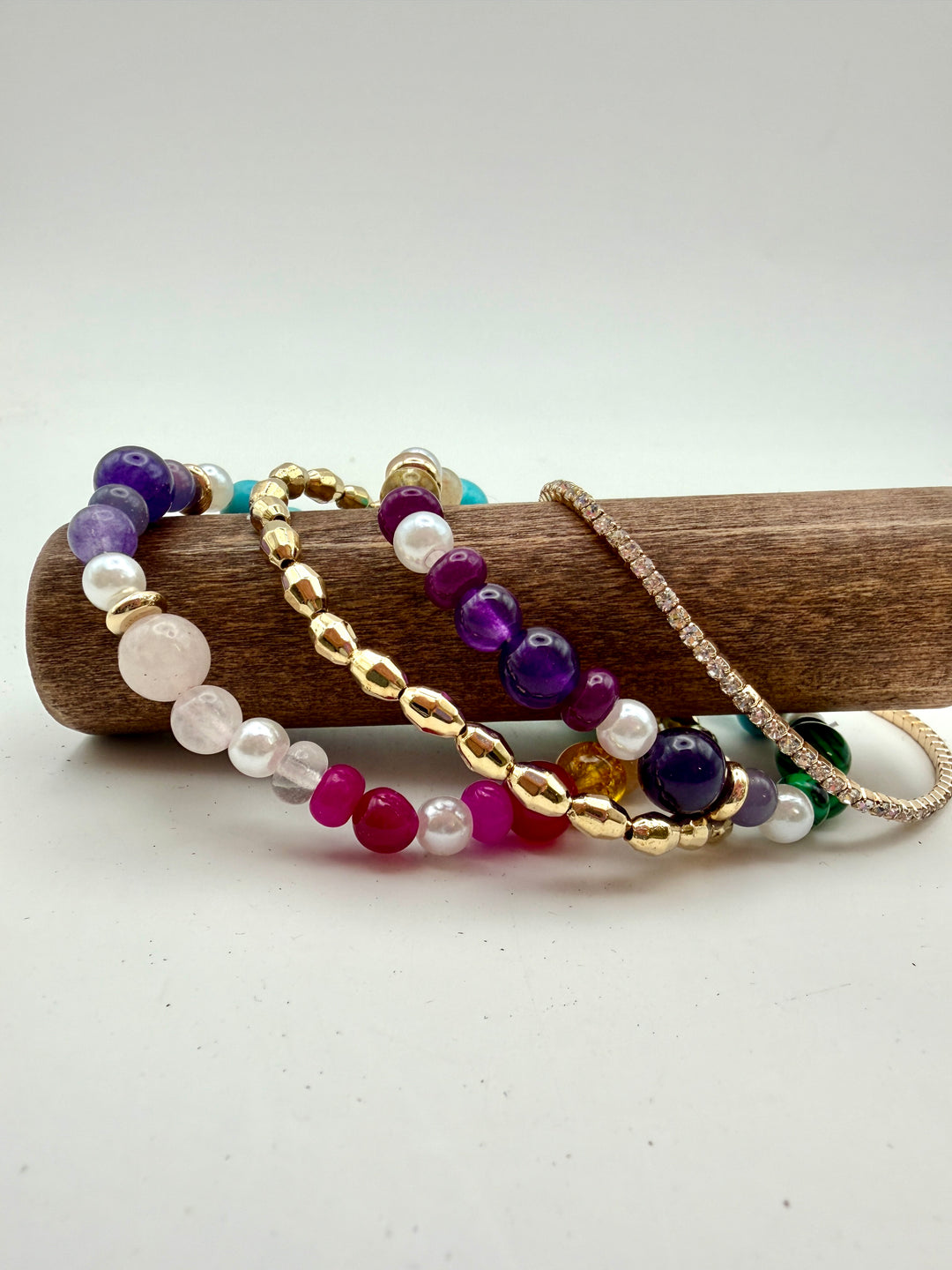 Shine Bright Beaded Bracelet Set