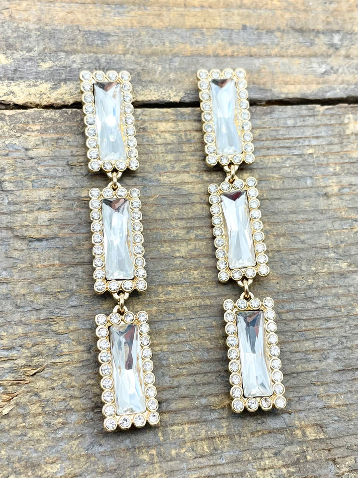 Tiffany Rhinestone Earrings