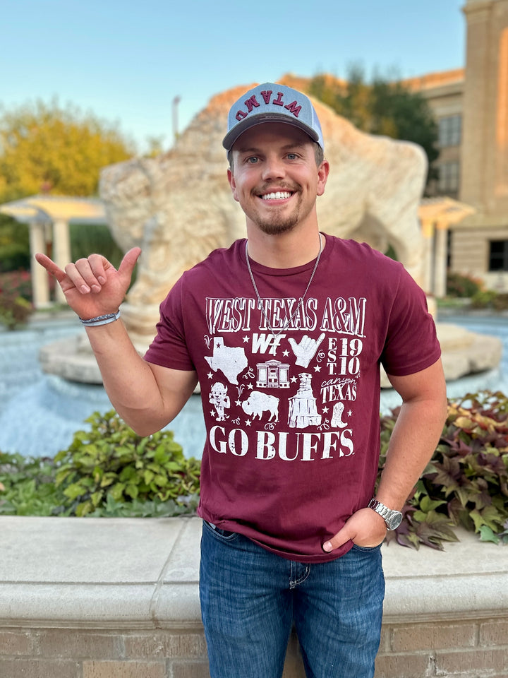 WTAMU Icons Graphic Tee