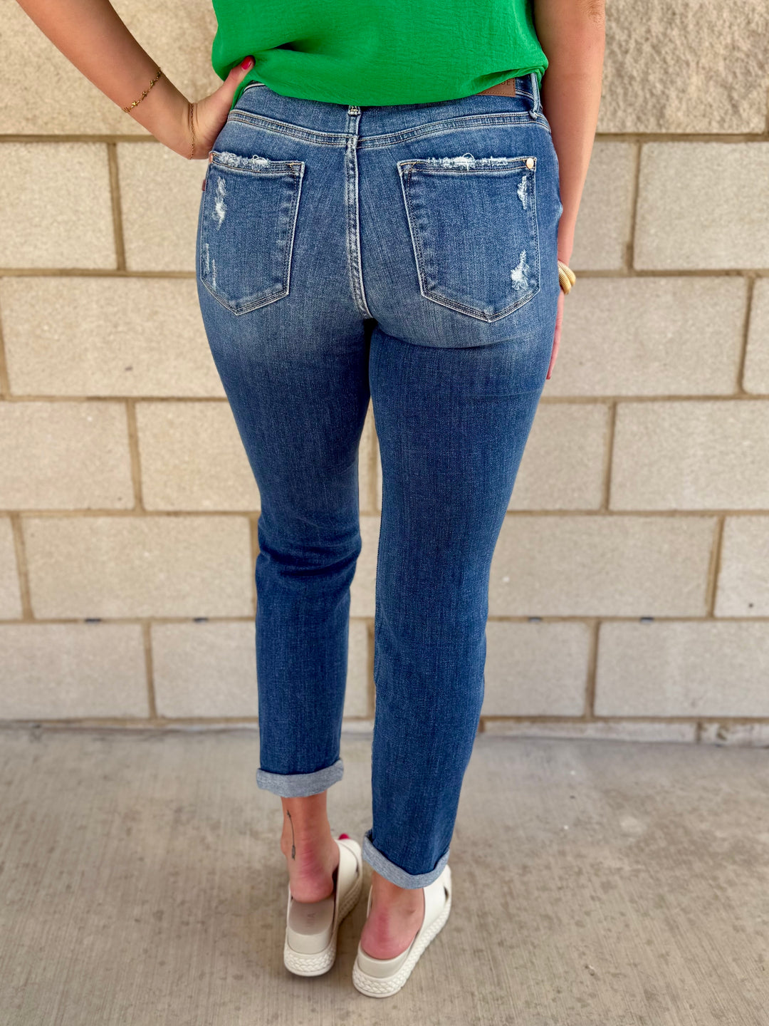 Shelly Boyfriend Jean by Judy Blue