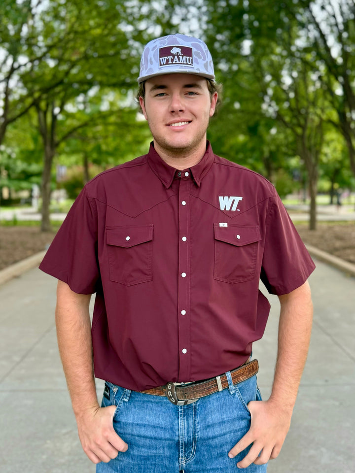 Men's Ferrell WT Short Sleeve Snap Shirt