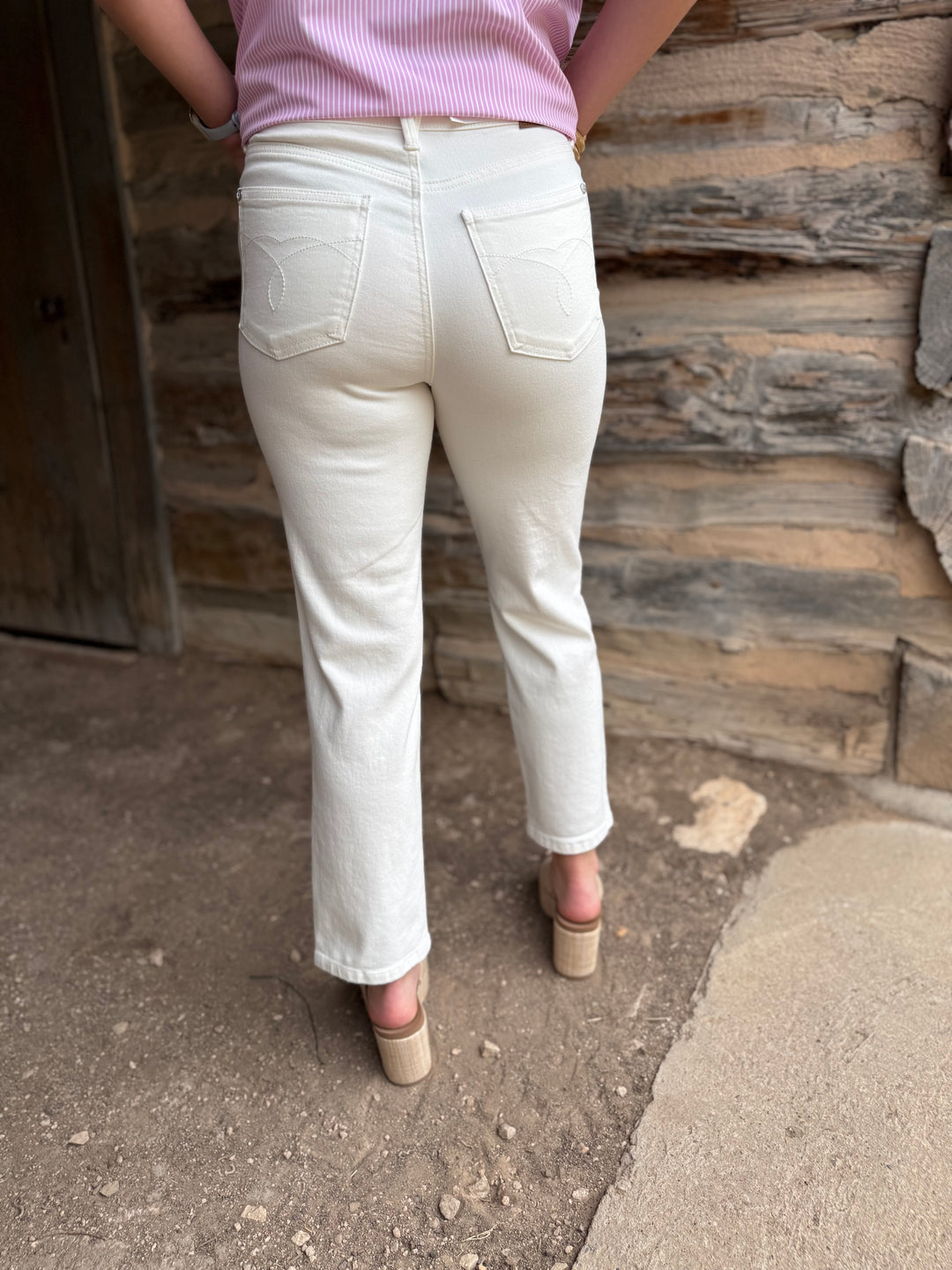 Jordon High Rise Ankle Straight Jeans by Judy Blue