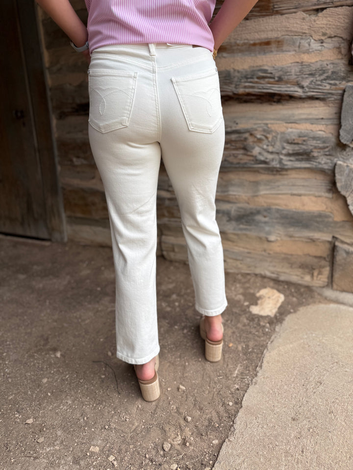 Jordon High Rise Ankle Straight Jeans by Judy Blue