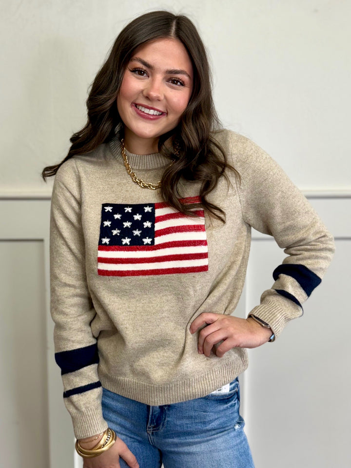 Flag Sweater by THML