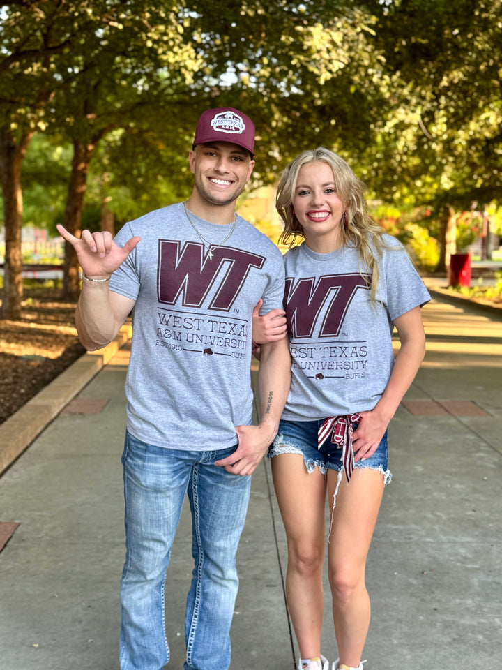 WT Heritage Grey Graphic Tee