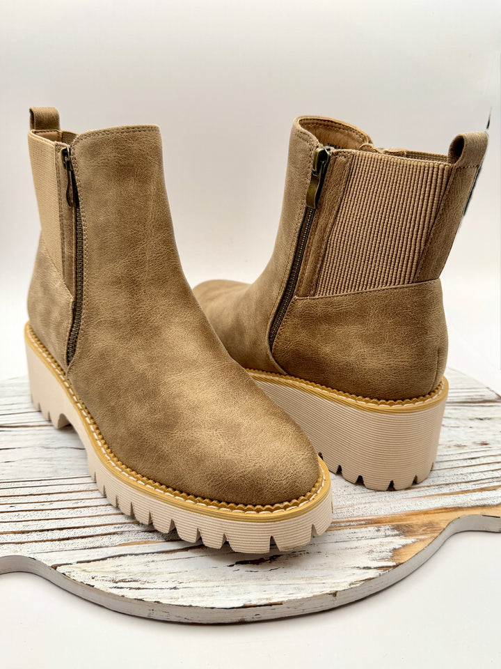 Take A Hike Taupe Boot