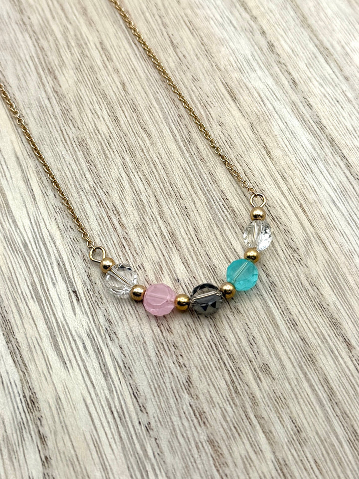 Delta Beaded Necklace