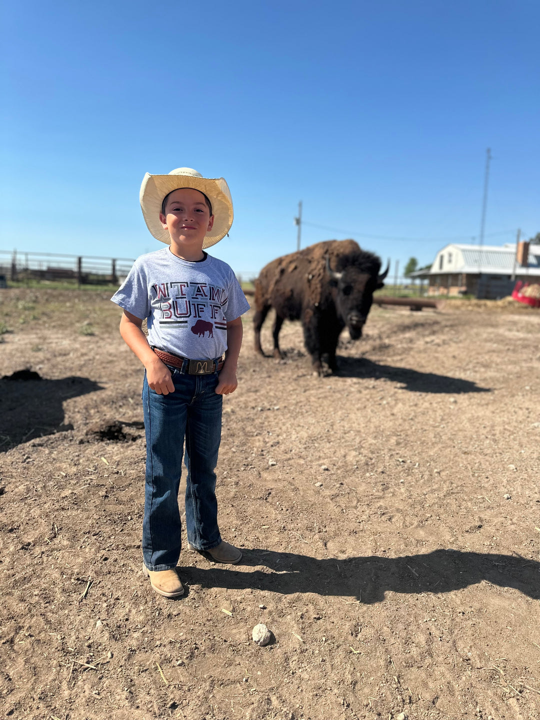 Youth WTAMU Lines Tee