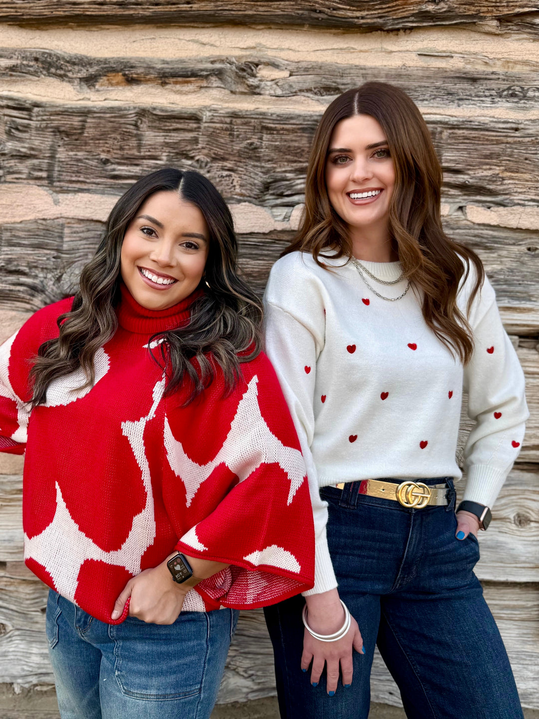 Sweet Talk Red Sweater