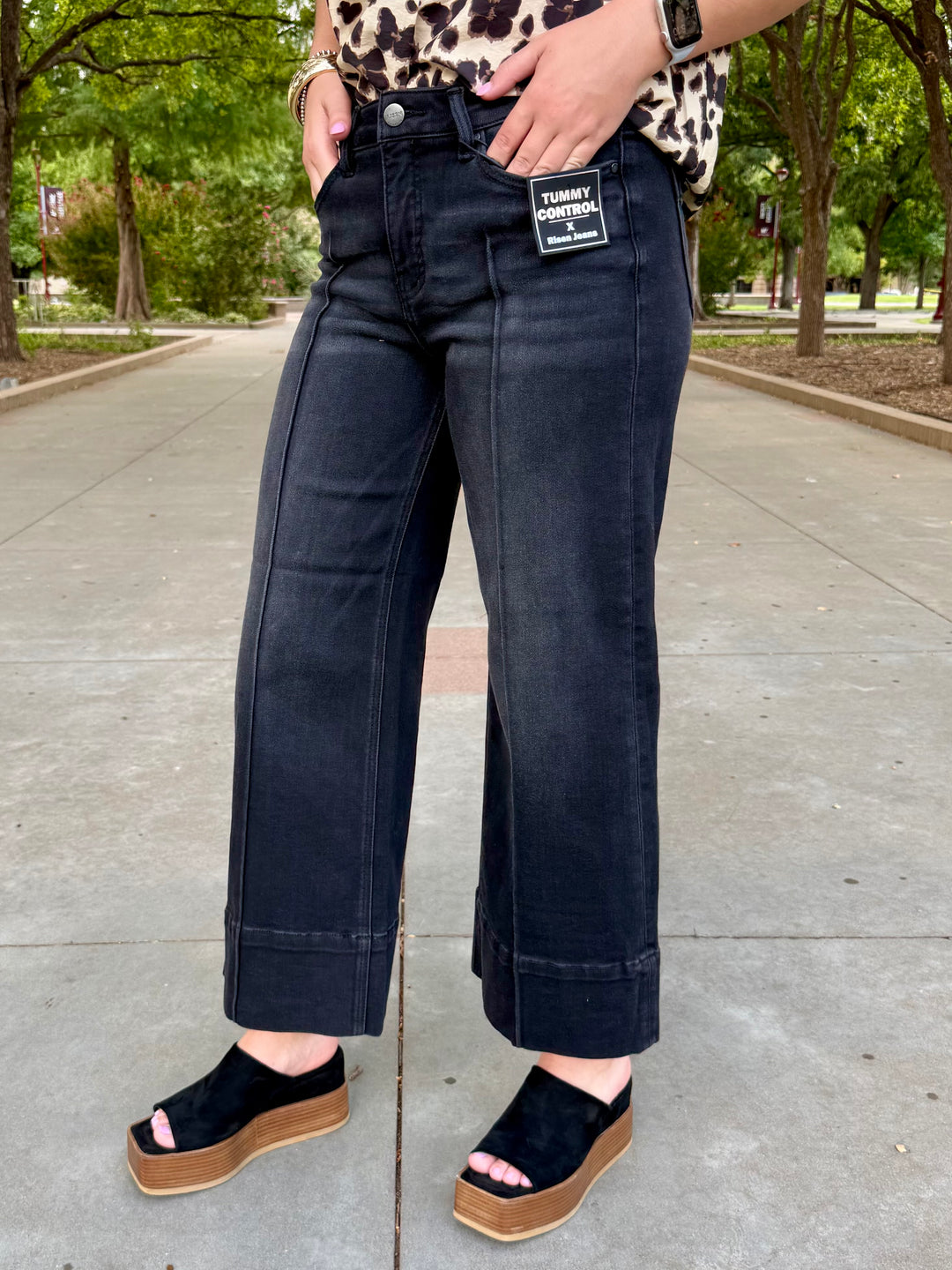 Myra High Rise Tummy Control Cropped by Risen