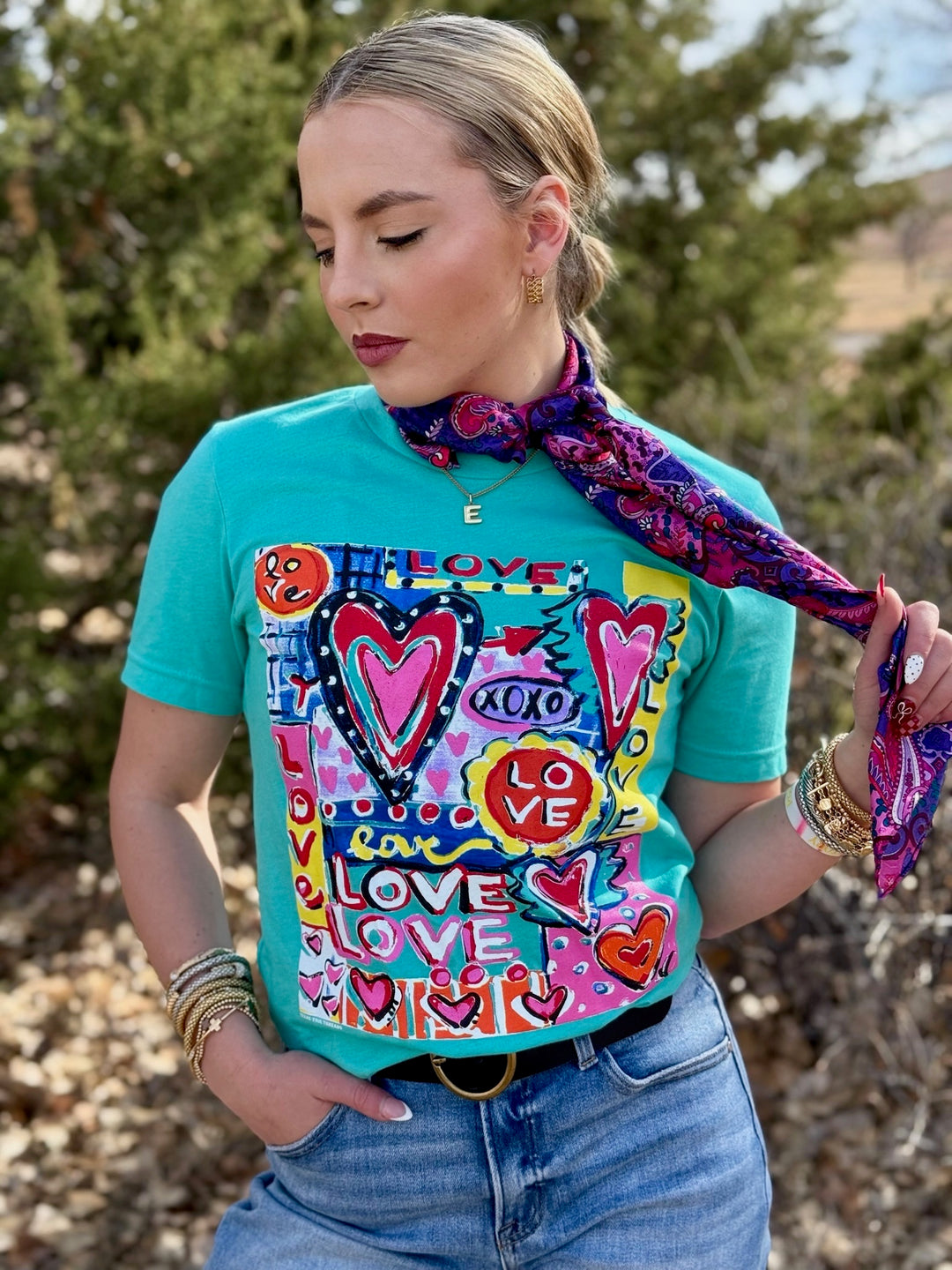 Callie Ann Stelter Lotta Love Short Sleeve Tee