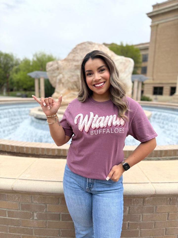 WTAMU Stacked Tee