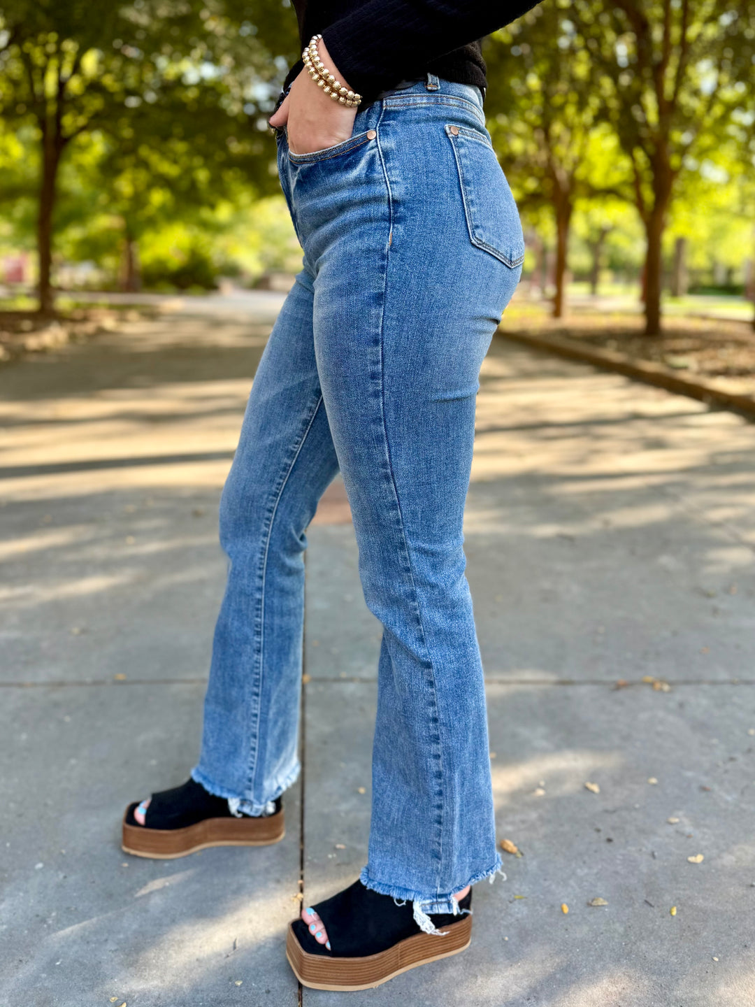 Evie High Rise Boot Cut Jean by Judy Blue