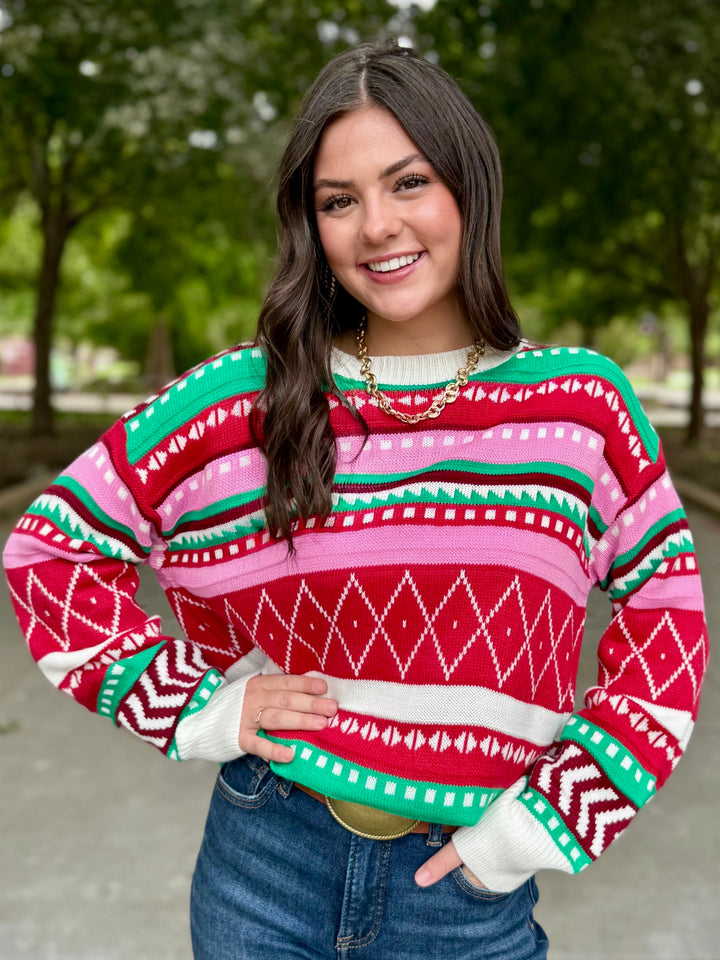 Holiday Happiness Sweater
