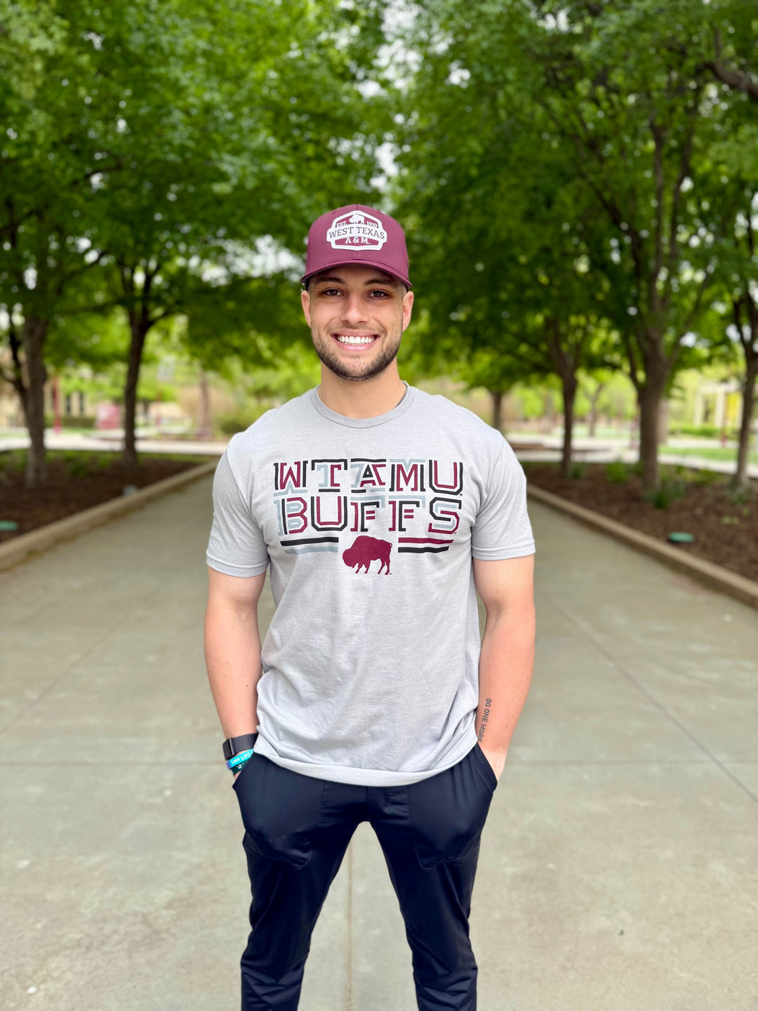 WTAMU Lines Tee