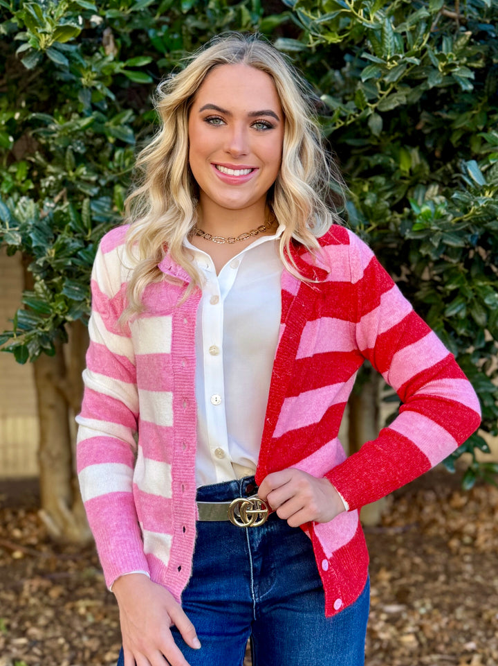 Cutie Striped Cardigan