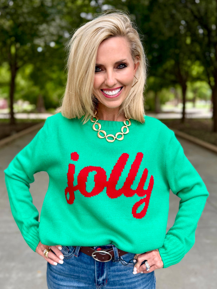 Jolly Sweater in Green