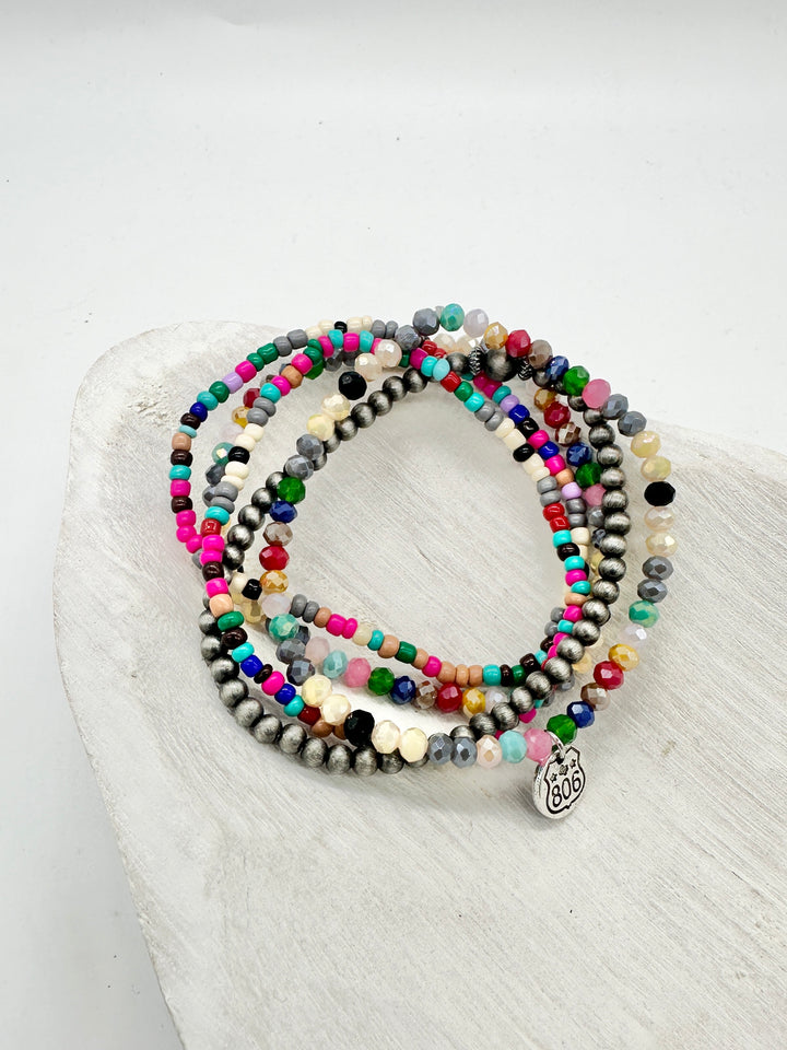 Zoe Faux Navajo Bracelet Set