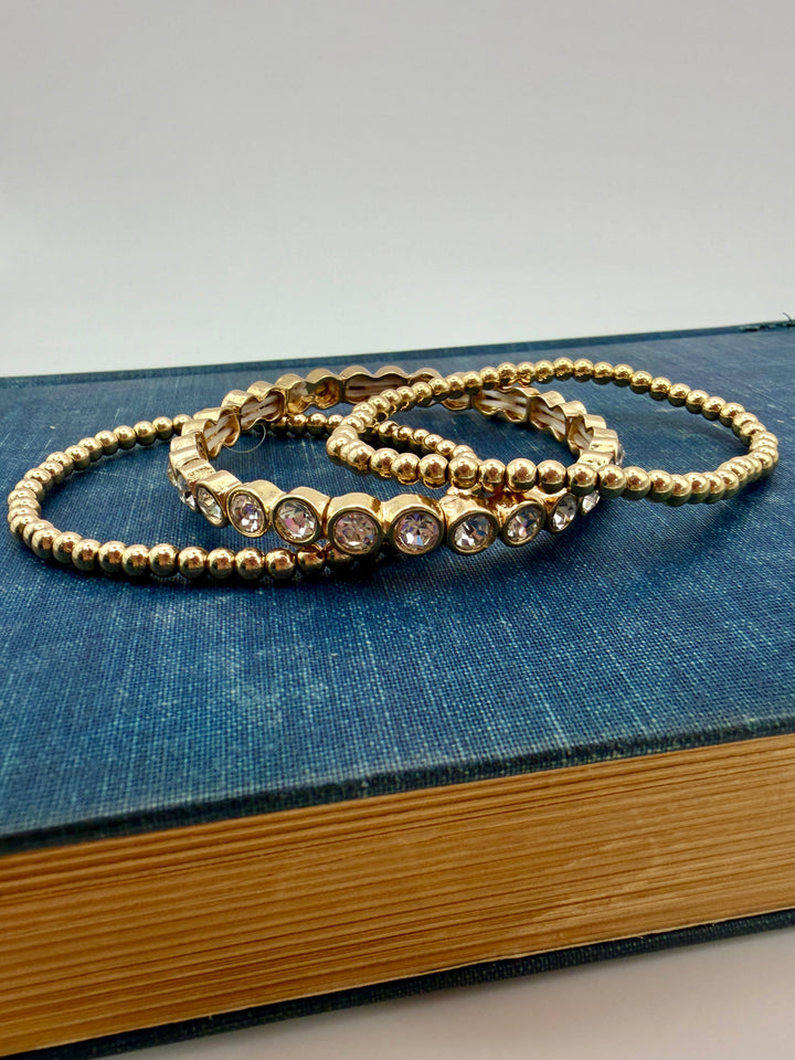 Logan Clear Bracelet Set