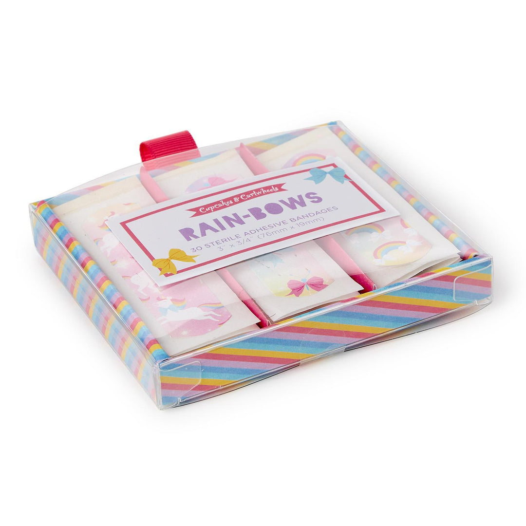 30 Piece Rain-Bows Bandage Gift Box