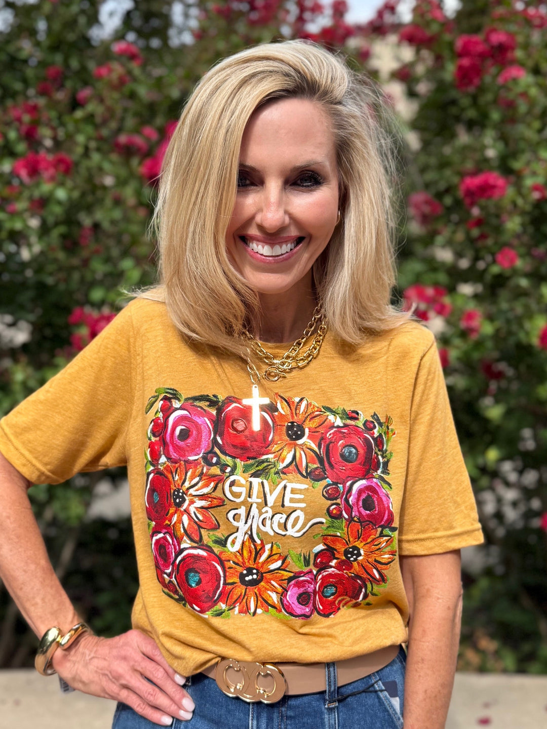 Callie's Give Grace Tee by Texas True Threads