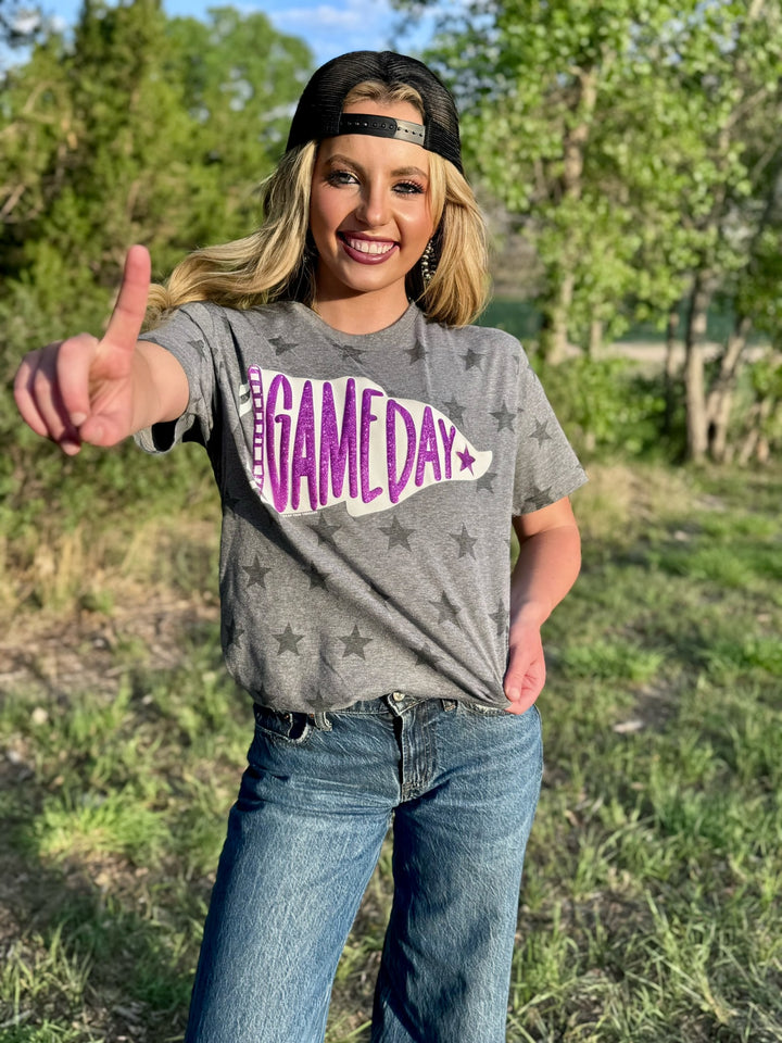 Customized Pennant Game Day Tee by Texas True Threads