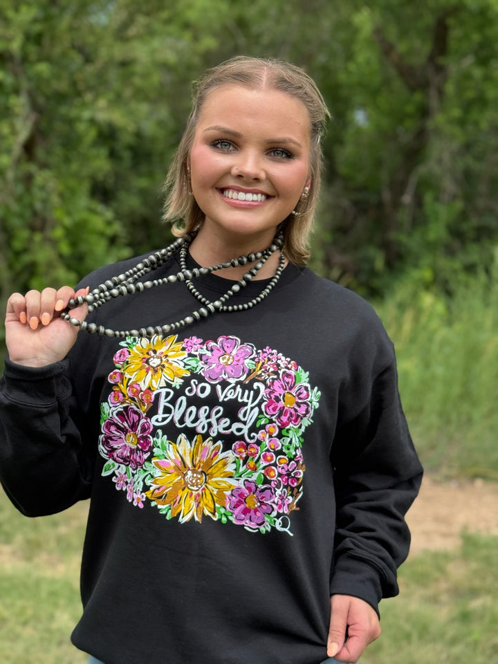 Callie's So Very Blessed Sweatshirt by Texas True Threads