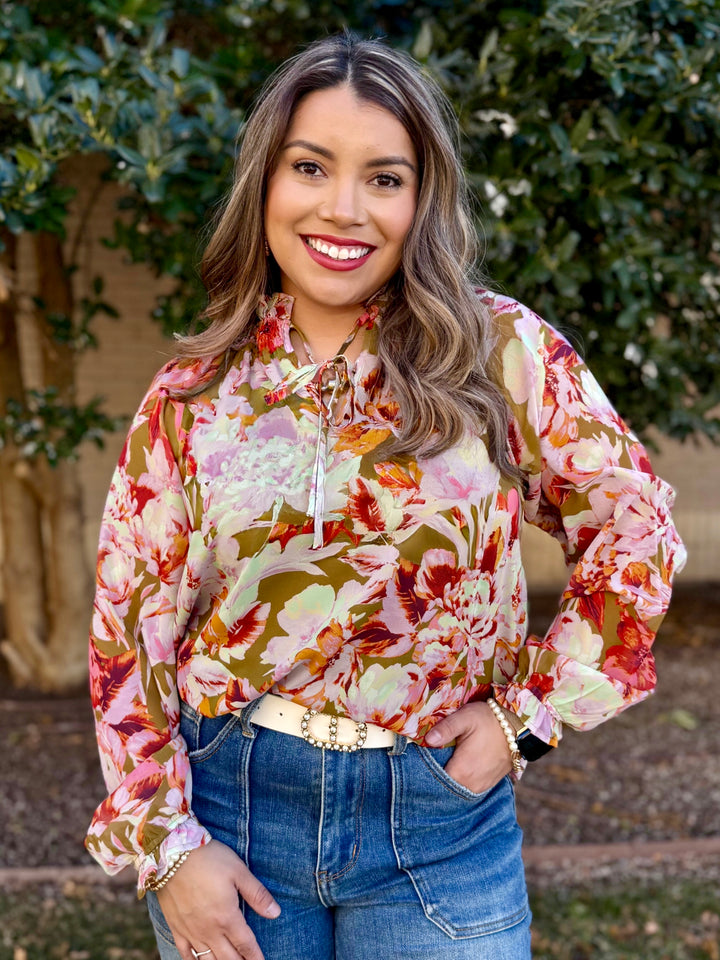 Flawless Floral Blouse